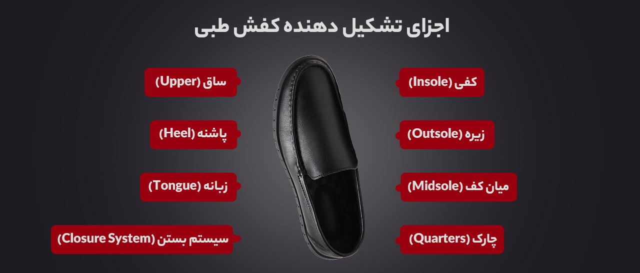 کفش طبی چرم